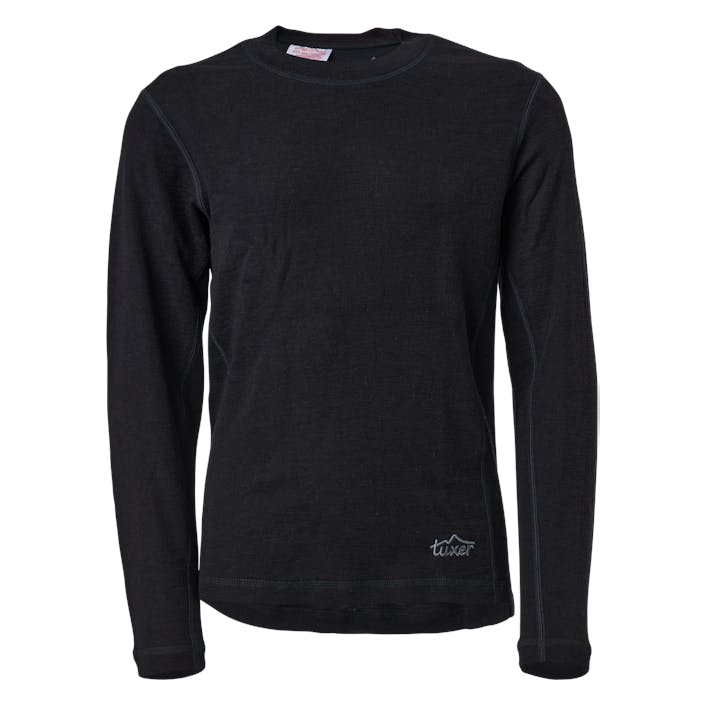 Vigur Jr Top Black, Unisex, Apparels, base layers, Black, 146/152