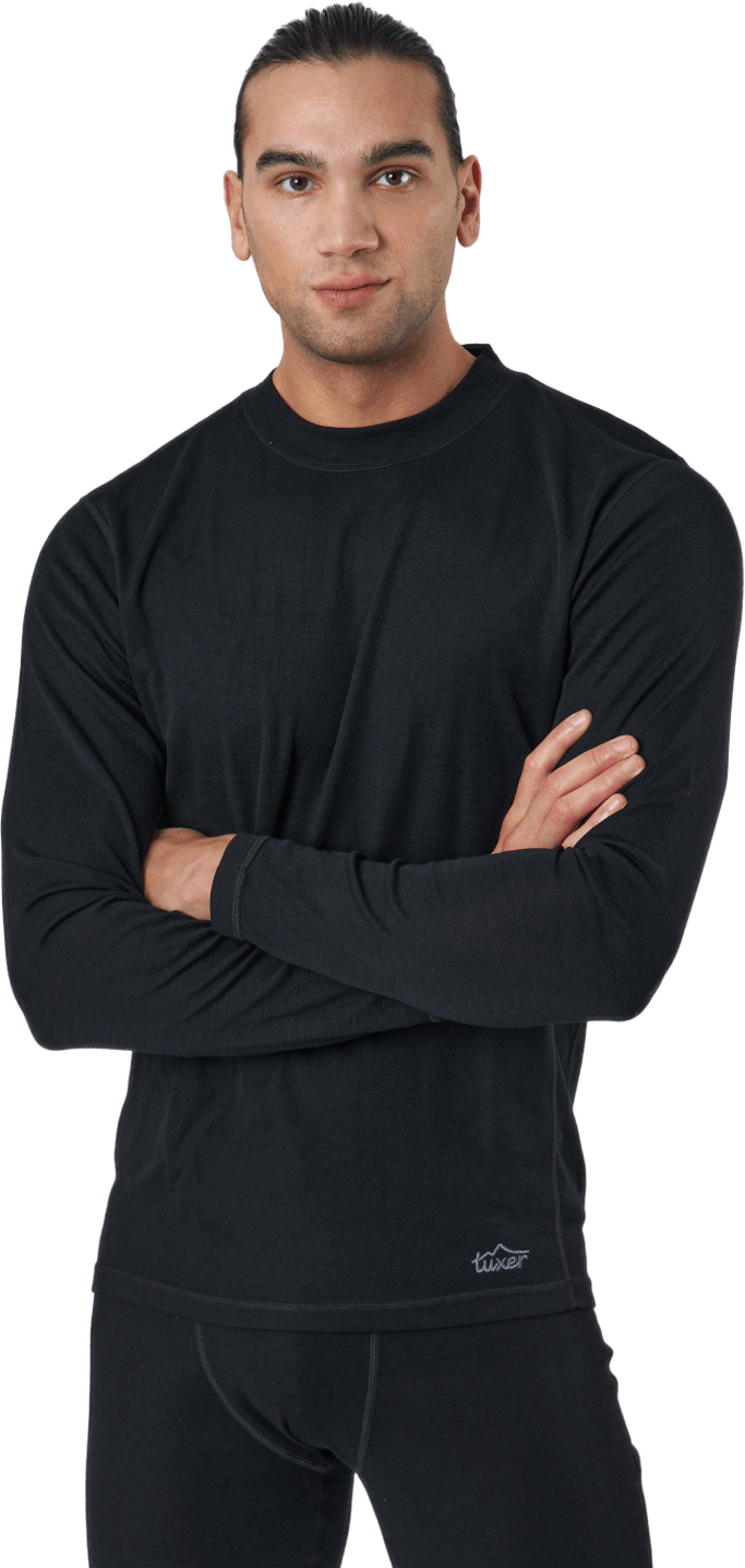 Vigur Top Black, Male, Kleding, Overhemden, Zwart, XL