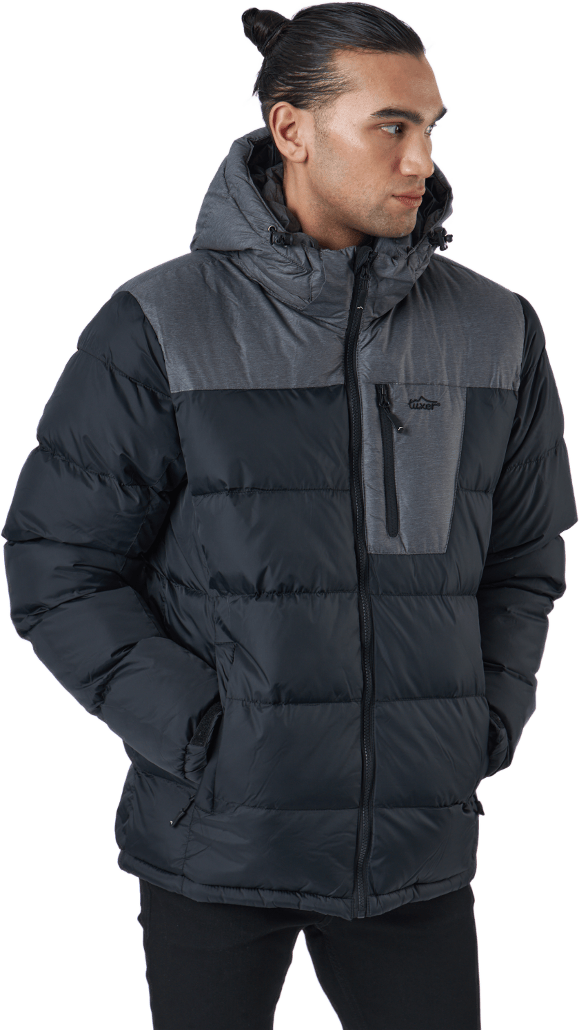 Bormio 2 Jacket Black Grey, Male, Apparels, jackets, Black, L