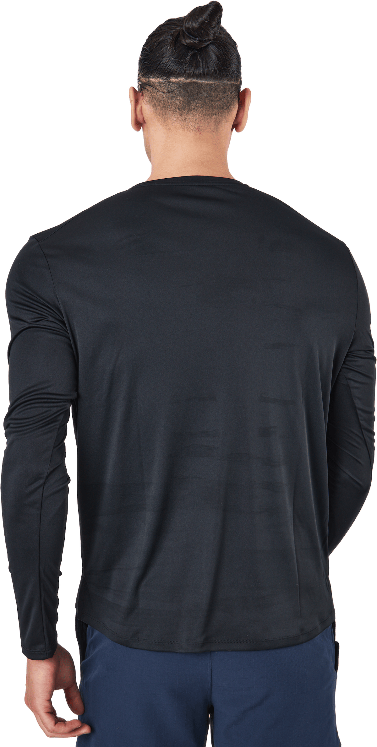 Drifit Miler Men's Longsleev Black/reflective Silv The best sport