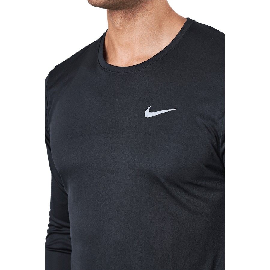 Dri-FIT Miler Men's Long-Sleeve Running Top BLACK/REFLECTIVE SILV - Bild 4