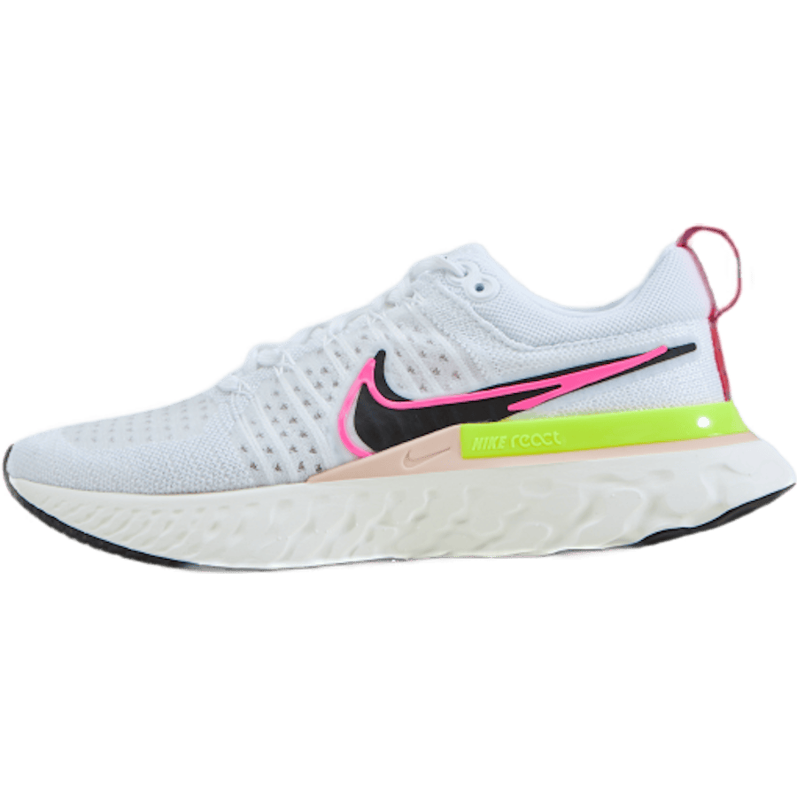 React Infinity Run Flyknit 2 W White/black-sail-pink Blast
