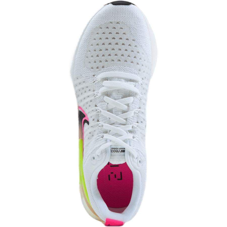 React Infinity Run Flyknit 2 W White/black-sail-pink Blast - Bild 5