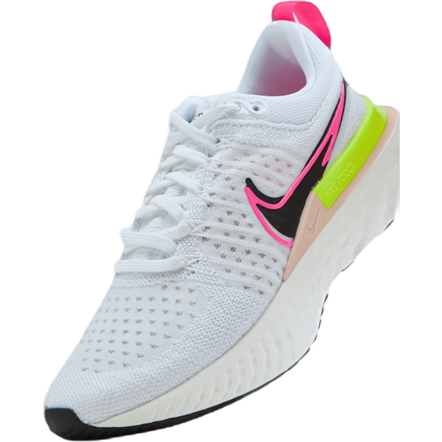 React Infinity Run Flyknit 2 W White/black-sail-pink Blast - Bild 6