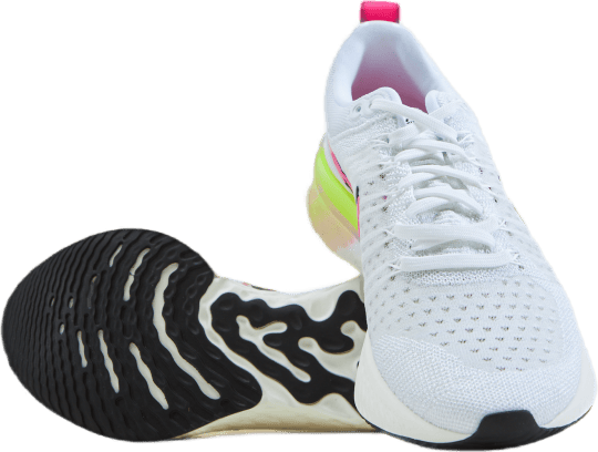 React Infinity Run Flyknit 2 W White/black-sail-pink Blast - Bild 7