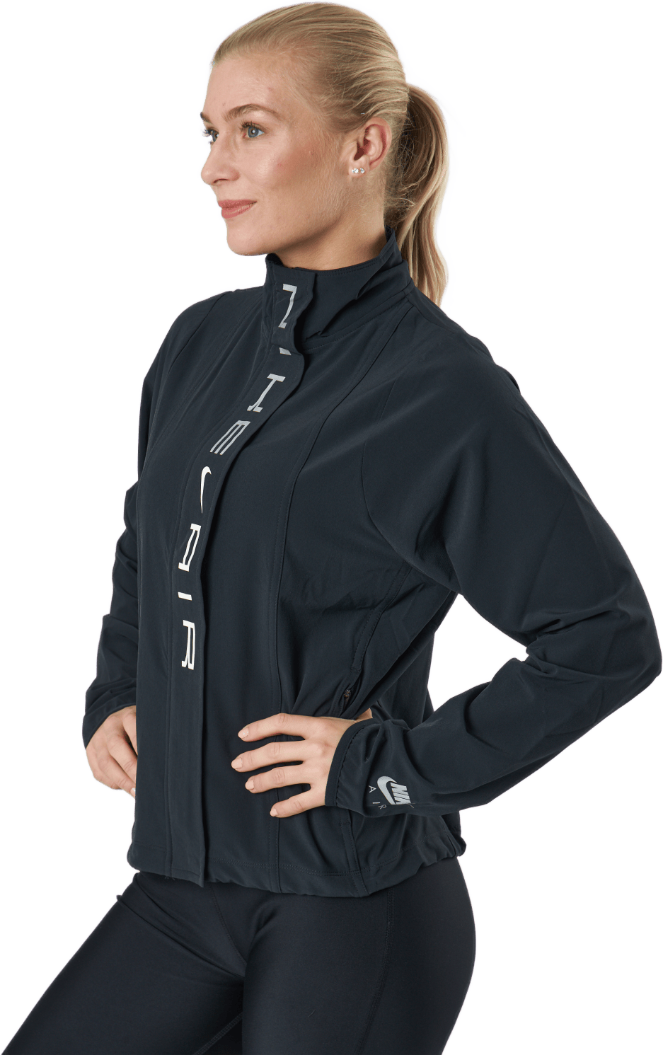 Air Dri-fit Women's Running Ja Black/white/reflective Silv - Bild 2