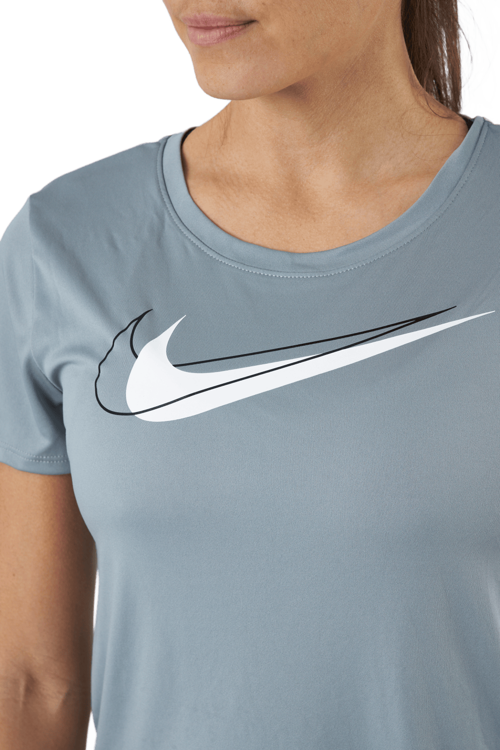 Dri-fit Swoosh Run Women's Run Particle Grey/white - Bild 4