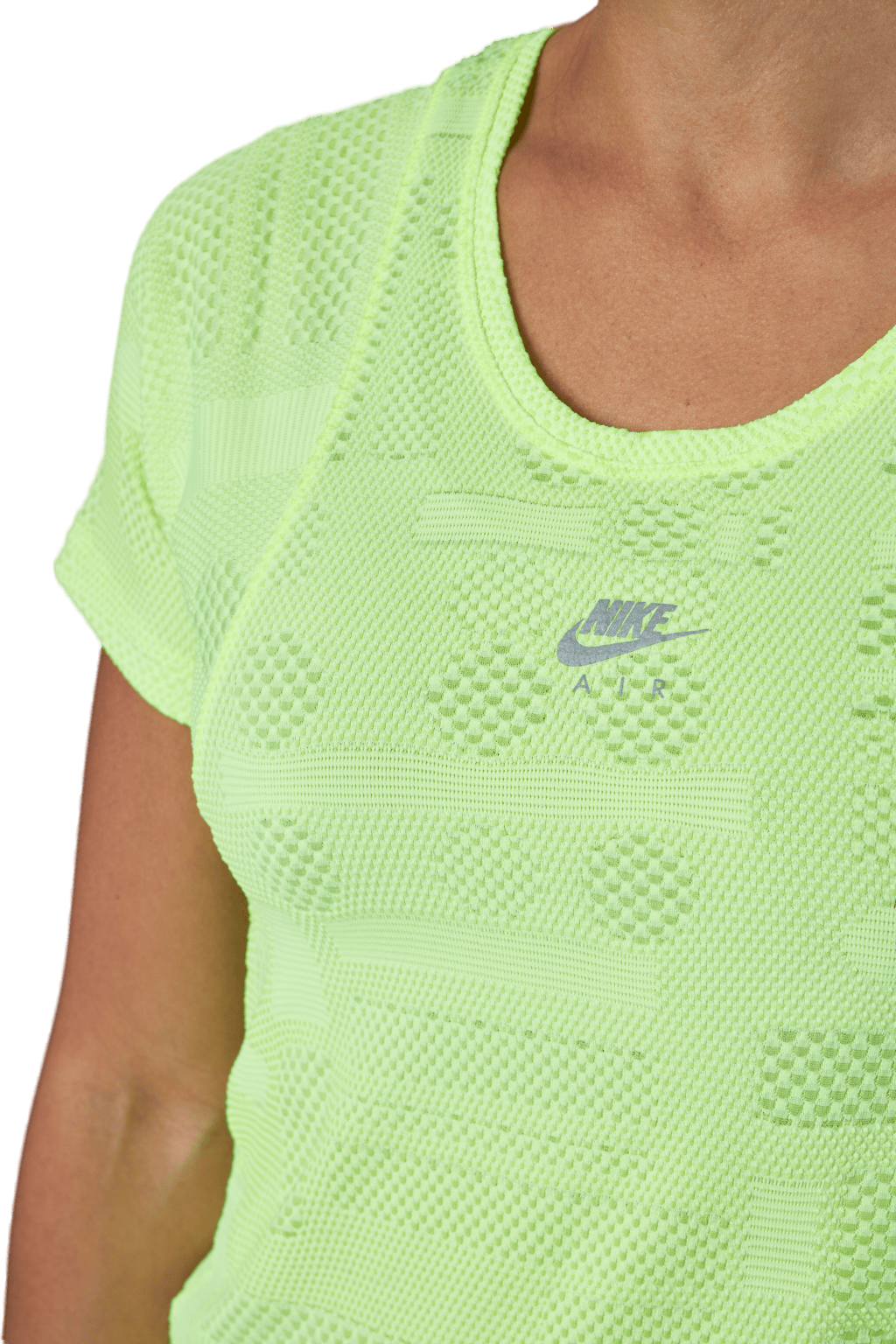 Air Dri-fit Women's Short-slee Volt/reflective Silv - Bild 4