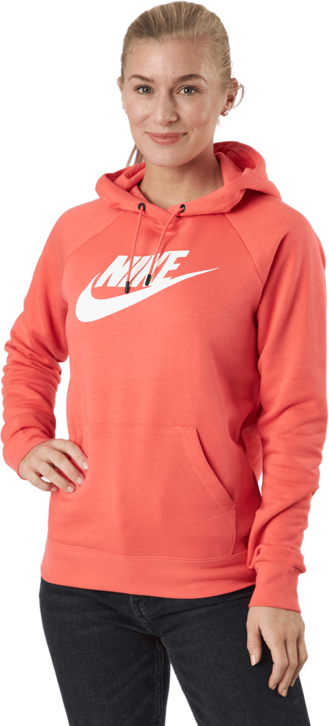 Sportswear Essential Women's F Magic Ember/white, Female, Vêtements, Chemises, Rouge, L