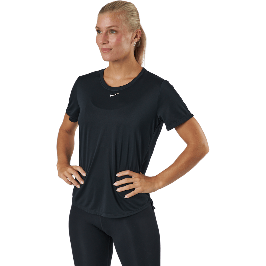 Dri-FIT One Women’s Standard Fit Short-Sleeve Top BLACK/WHITE
