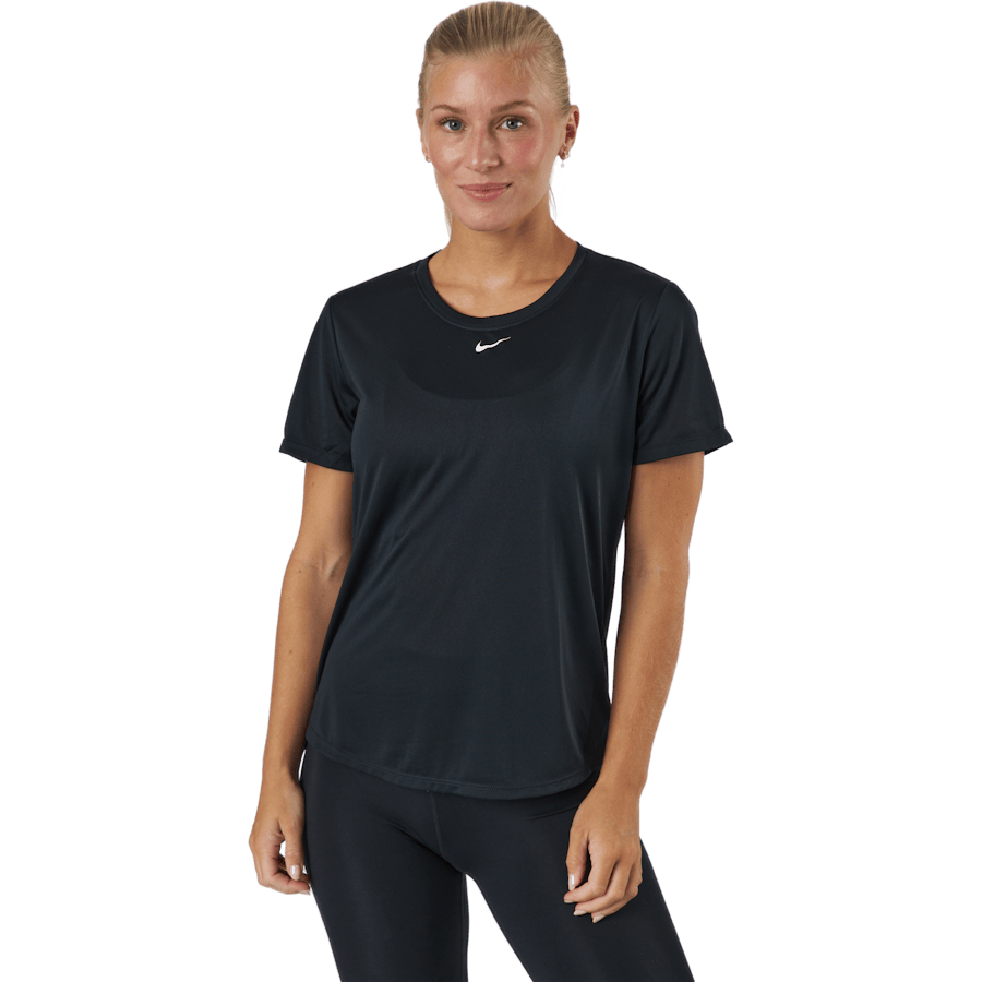 Dri-FIT One Women's Standard Fit Short-Sleeve Top BLACK/WHITE - Bild 2