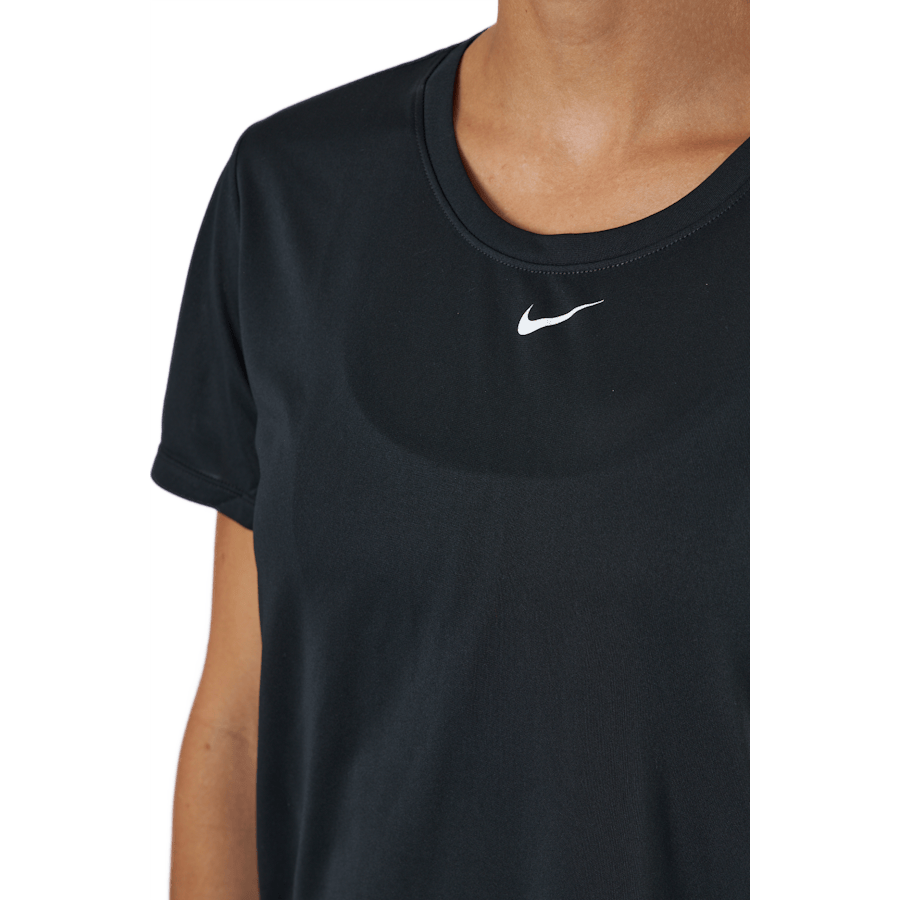 Dri-FIT One Women's Standard Fit Short-Sleeve Top BLACK/WHITE - Bild 4