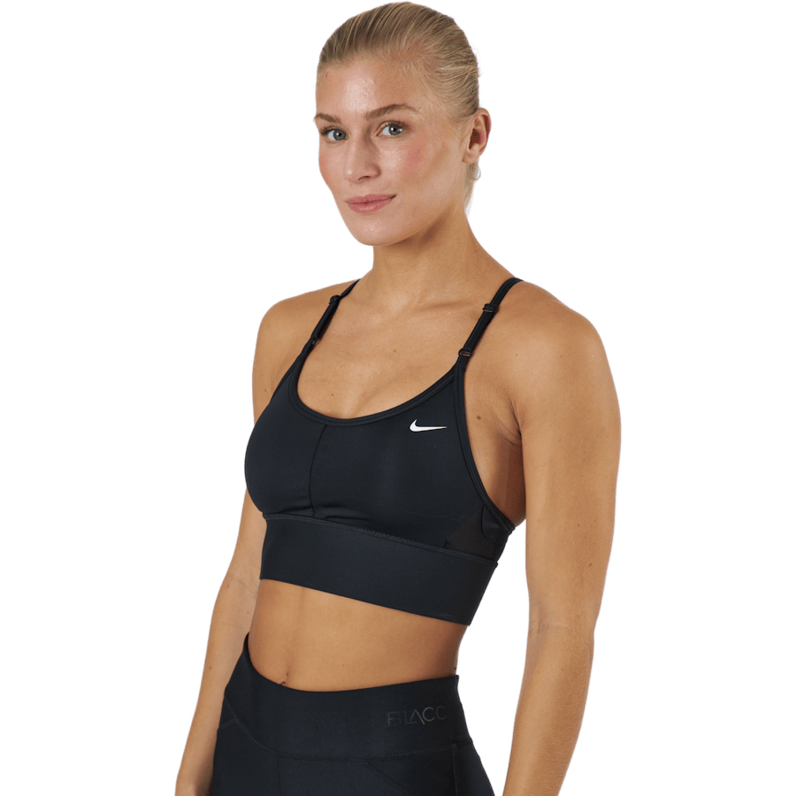 Dri-FIT Indy Women's Light-Support Padded Longline Sports Bra BLACK/WHITE - Bild 2