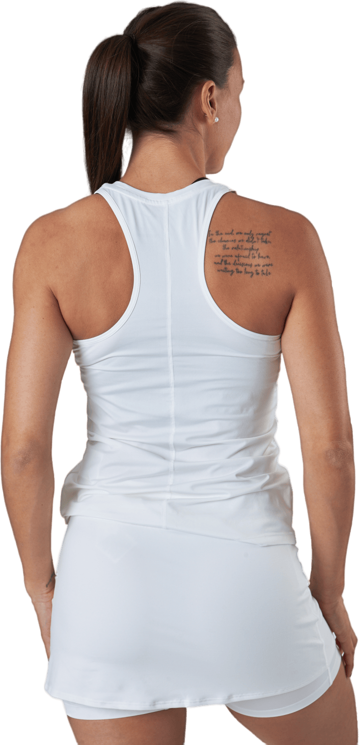 Dri-FIT One Women's Slim Fit Tank WHITE/BLACK - Bild 3
