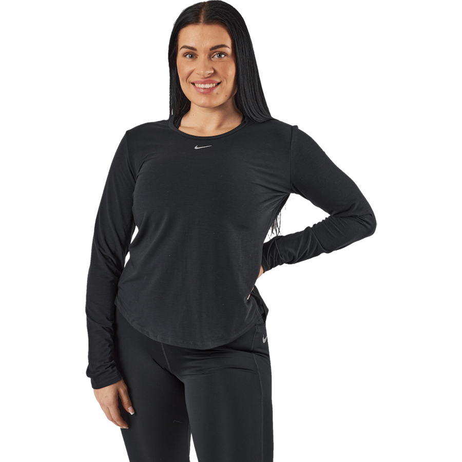 Dri-FIT One Luxe Women's Standard Fit Long-Sleeve Top BLACK/REFLECTIVE SILV - Bild 2