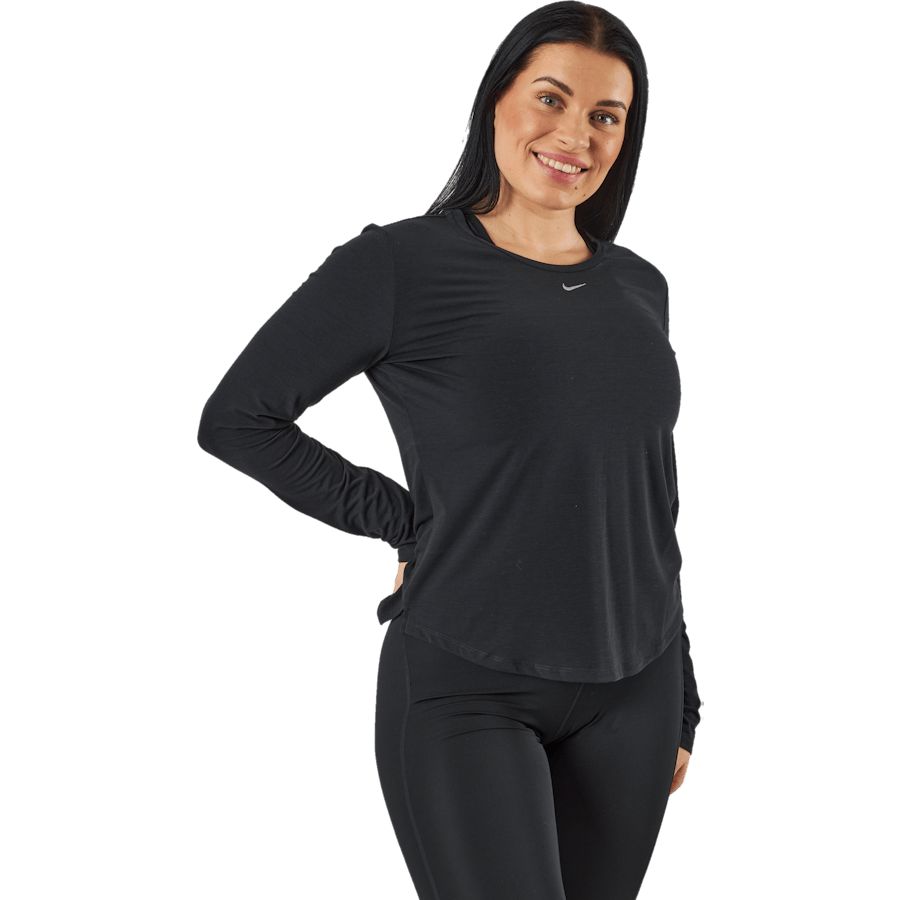 Dri-FIT One Luxe Women's Standard Fit Long-Sleeve Top BLACK/REFLECTIVE SILV - Bild 3