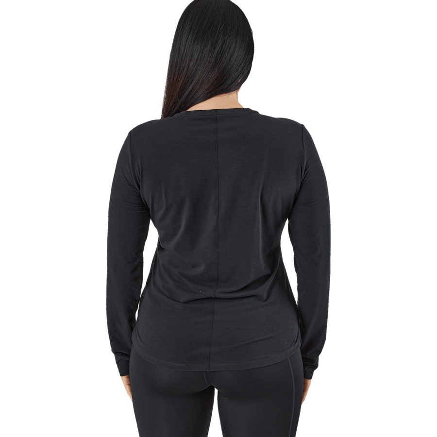 Dri-FIT One Luxe Women's Standard Fit Long-Sleeve Top BLACK/REFLECTIVE SILV - Bild 4