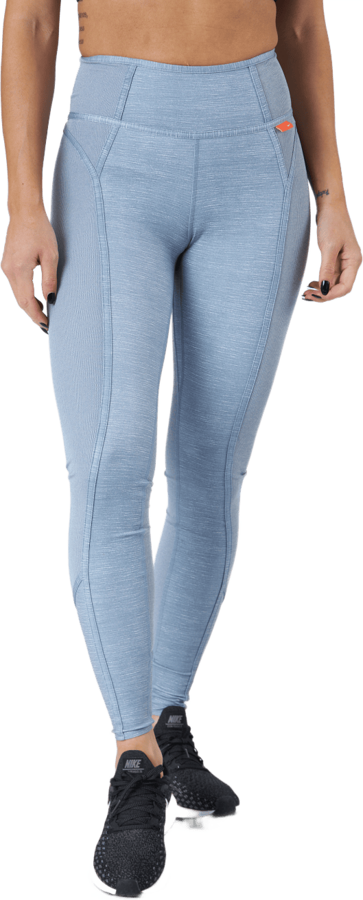 Dri-fit One Luxe Women’s Mid-r Ashen Slate/htr