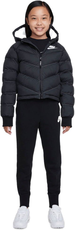 Sportswear Big Kids' (girls')  Black/white/white - Bild 3
