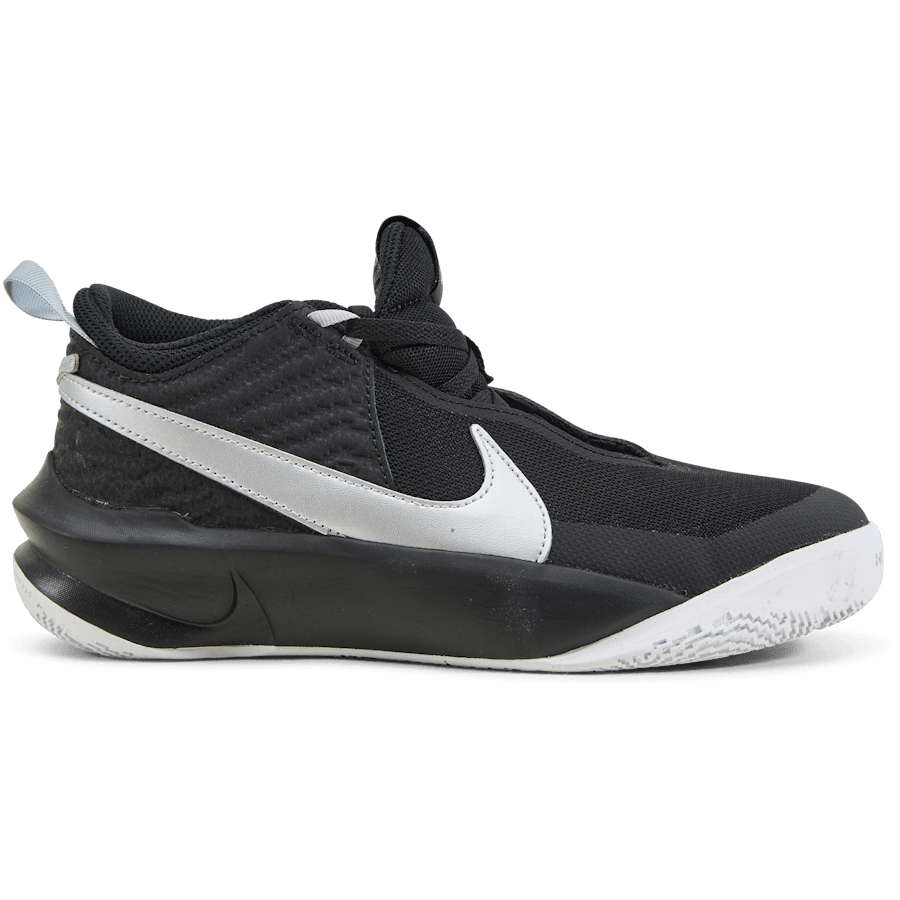 Team Hustle D 10 Big Kids’ Basketball Shoes BLACK/METALLIC SILVER-VOLT-WHITE