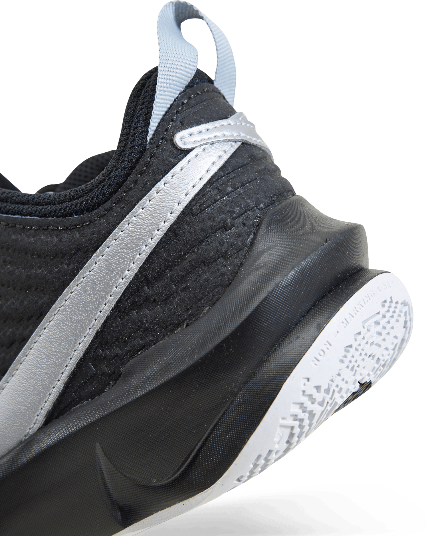 Team Hustle D 10 Big Kids' Basketball Shoes BLACK/METALLIC SILVER-VOLT-WHITE - Bild 8