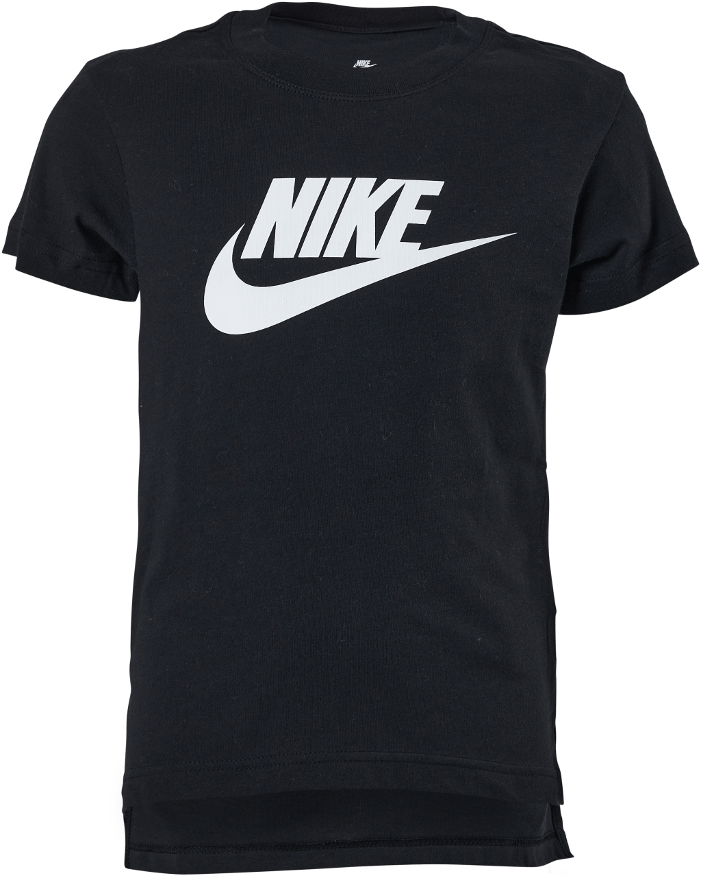 Sportswear Big Kids' T-Shirt BLACK/WHITE, Unisex, Odzież, Podkoszulek, Czarny, S