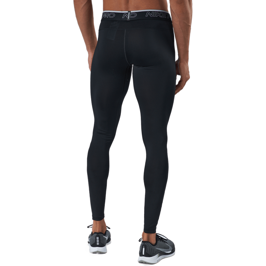 Nike Pro Dri-FIT Men's Tights BLACK/WHITE - Bild 3