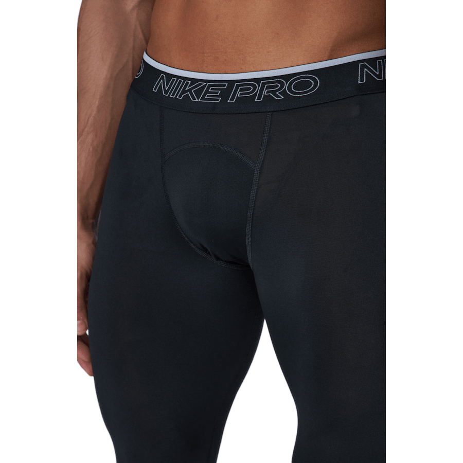 Nike Pro Dri-FIT Men's Tights BLACK/WHITE - Bild 4
