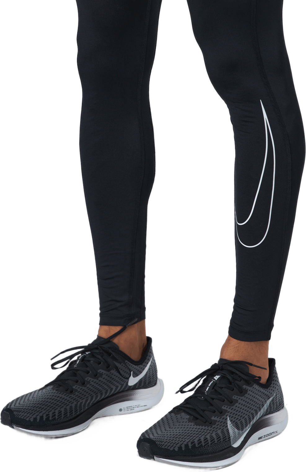 Nike Pro Dri-FIT Men's Tights BLACK/WHITE - Bild 5
