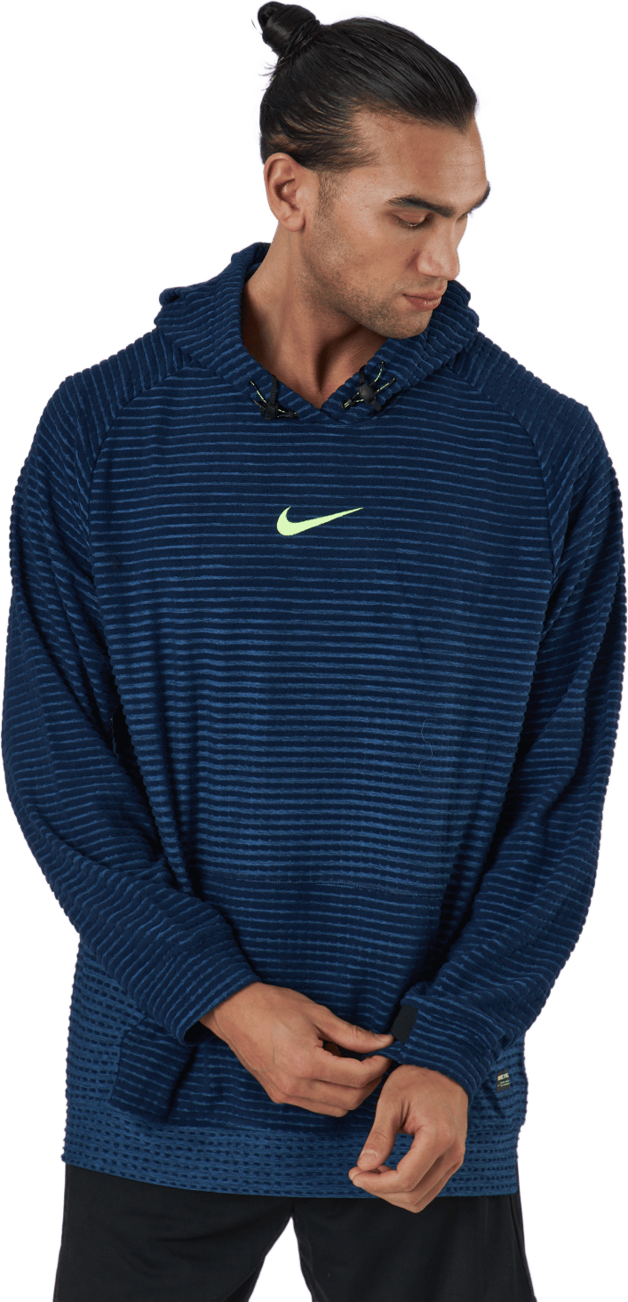 Pro Therma-fit Adv Men's Fleec Obsidian/court Blue/volt - Bild 2