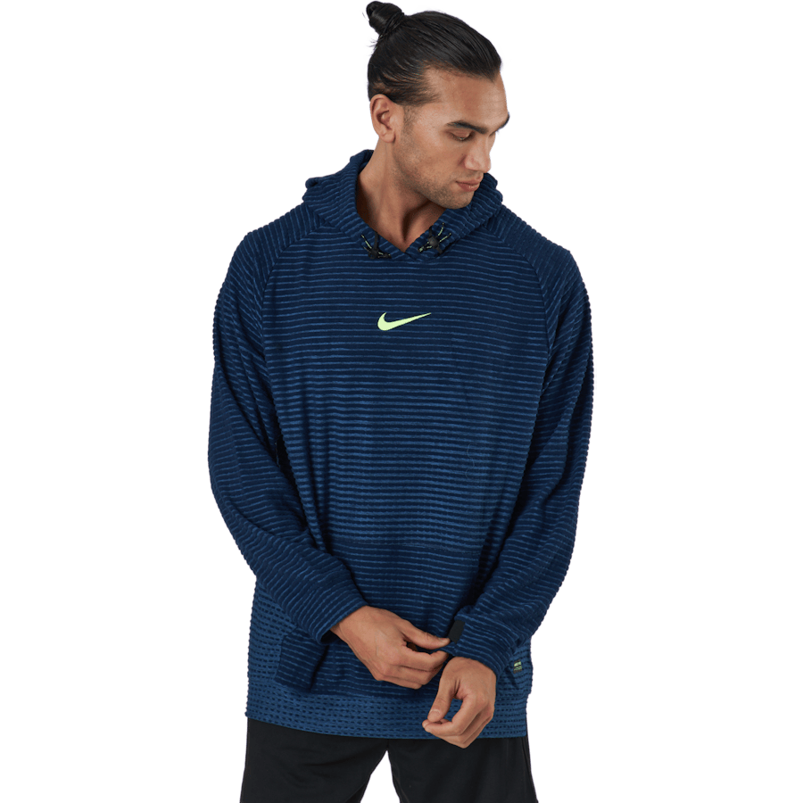 Pro Therma-fit Adv Men's Fleec Obsidian/court Blue/volt - Bild 2