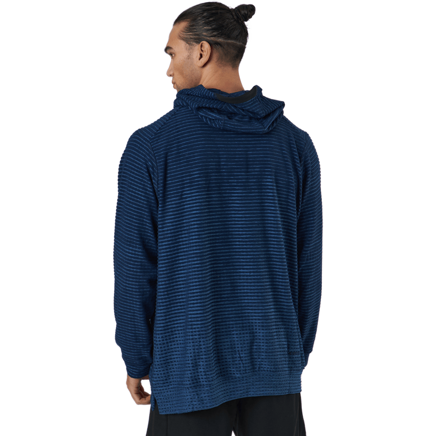 Pro Therma-fit Adv Men's Fleec Obsidian/court Blue/volt - Bild 3