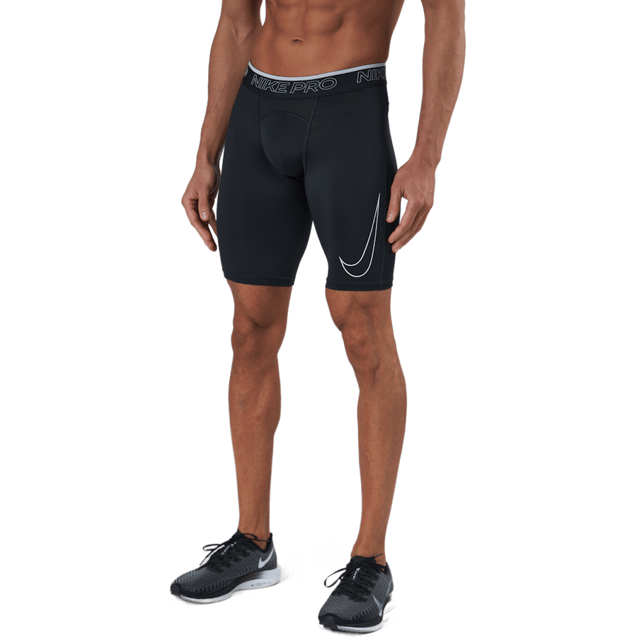 Nike Pro Dri-FIT Men’s Long Shorts BLACK/WHITE