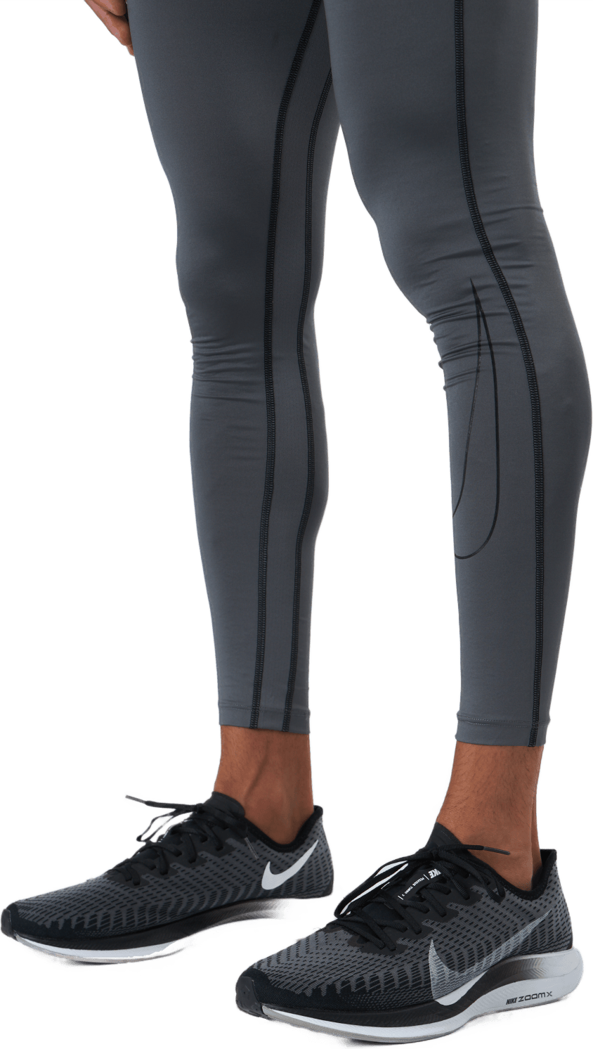 Nike Pro Dri-FIT Men's Tights IRON GREY/BLACK/BLACK - Bild 4