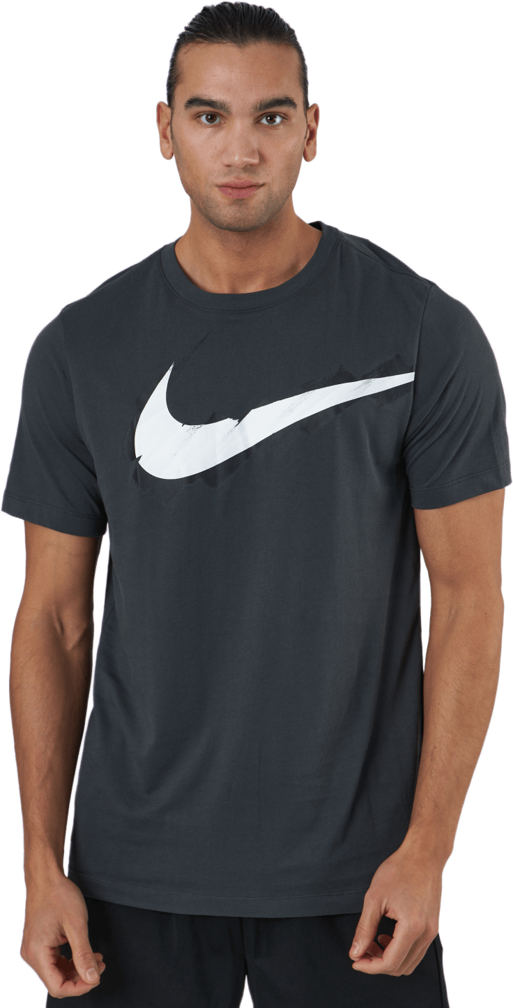 Dri-fit Men's Logo Training T- Anthracite, Male, Kleding, T-shirt, Training, Zwart, M