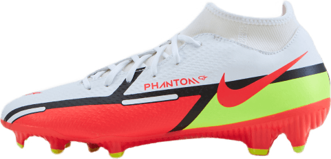 Phantom Gt2 Academy Dynamic Fi White/bright Crimson-volt, Unisex, Buty, Buty piłkarskie, Piłka nożna, Wielokolorowy, EU 43