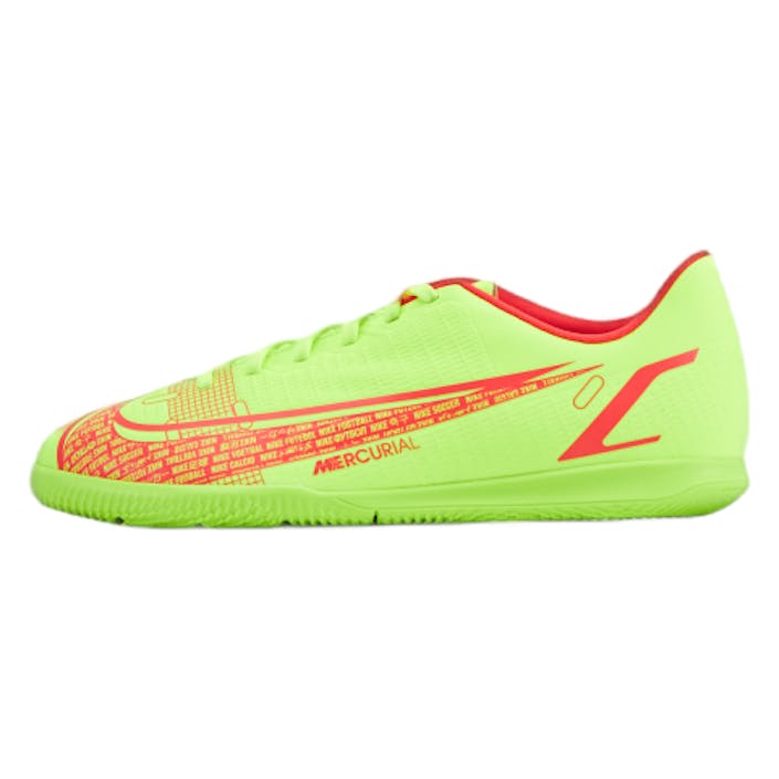 Junior Vapor 14 Club Ic Volt/bright Crimson, Unisex, Shoes, Football shoes, Soccer, Green, EU 38