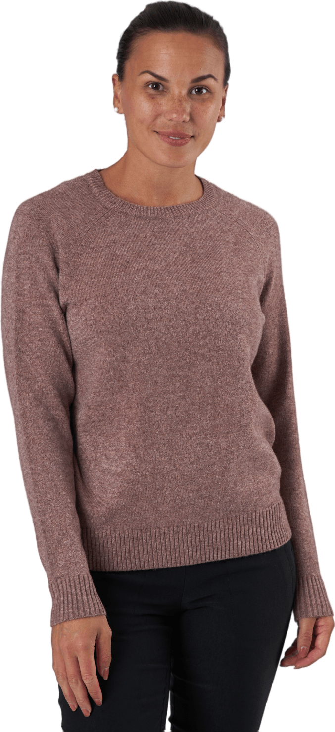Onllesly Kings L/s Pullover Kn Rose Brown, Female, Kläder, Skjortor, Rosa, XS