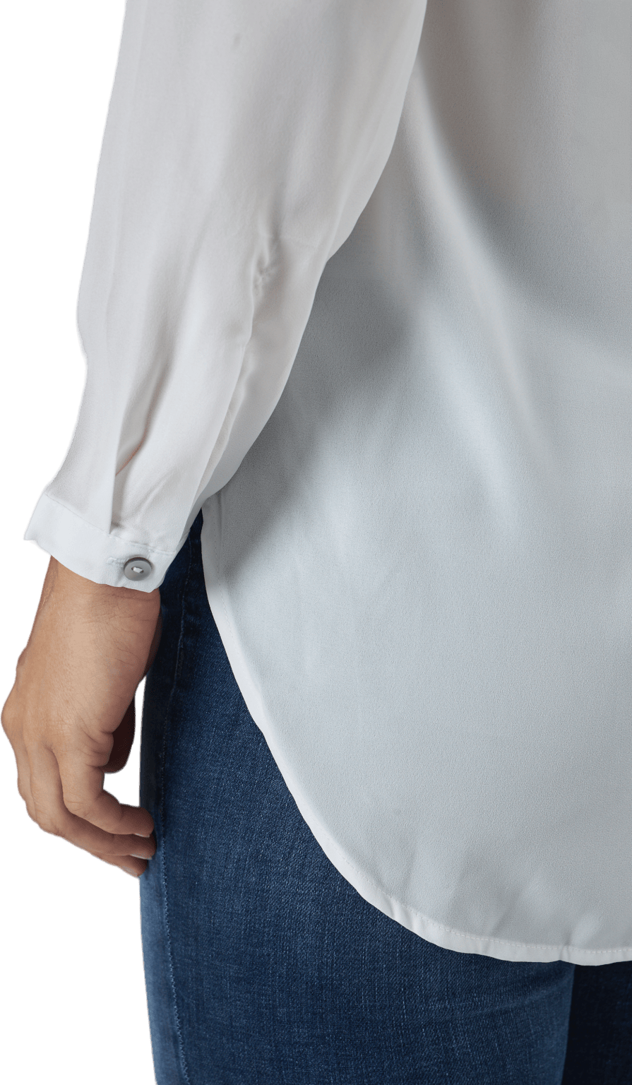Onlcloudy  Ls Shirt  Wvn Cloud Dancer - Bild 5