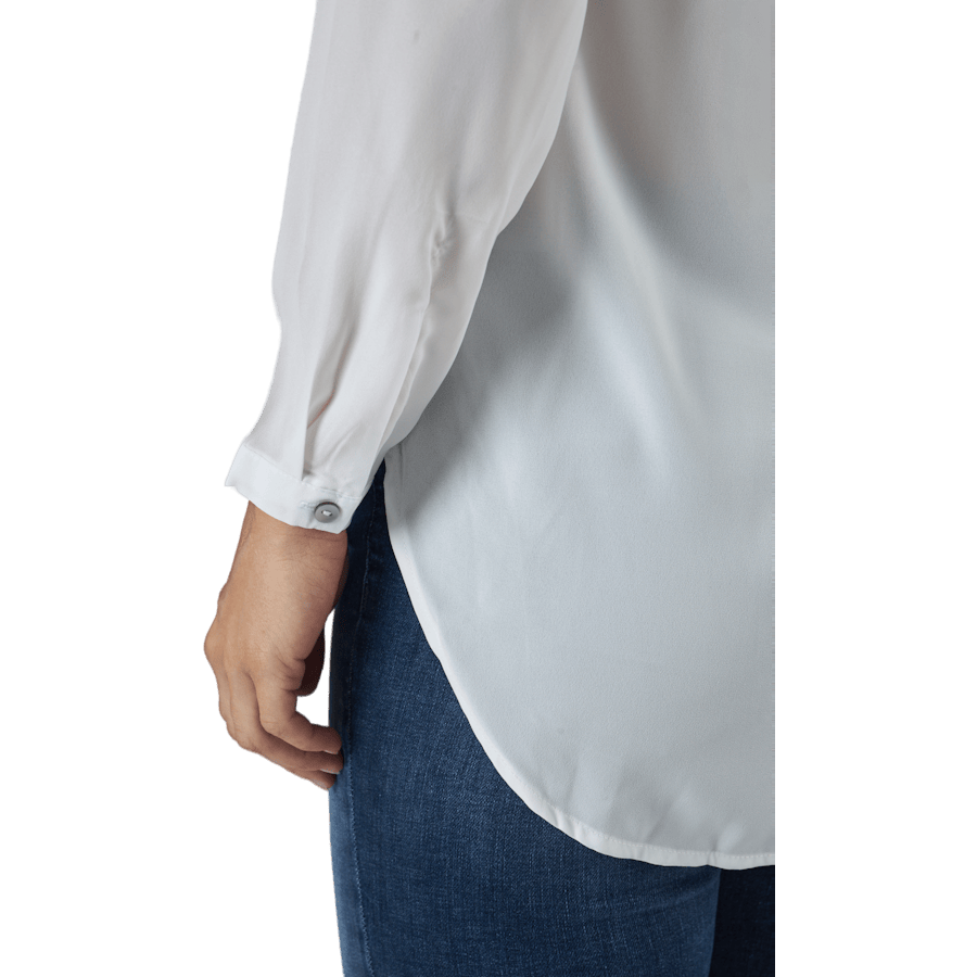 Onlcloudy Ls Shirt Wvn Cloud Dancer - Bild 5