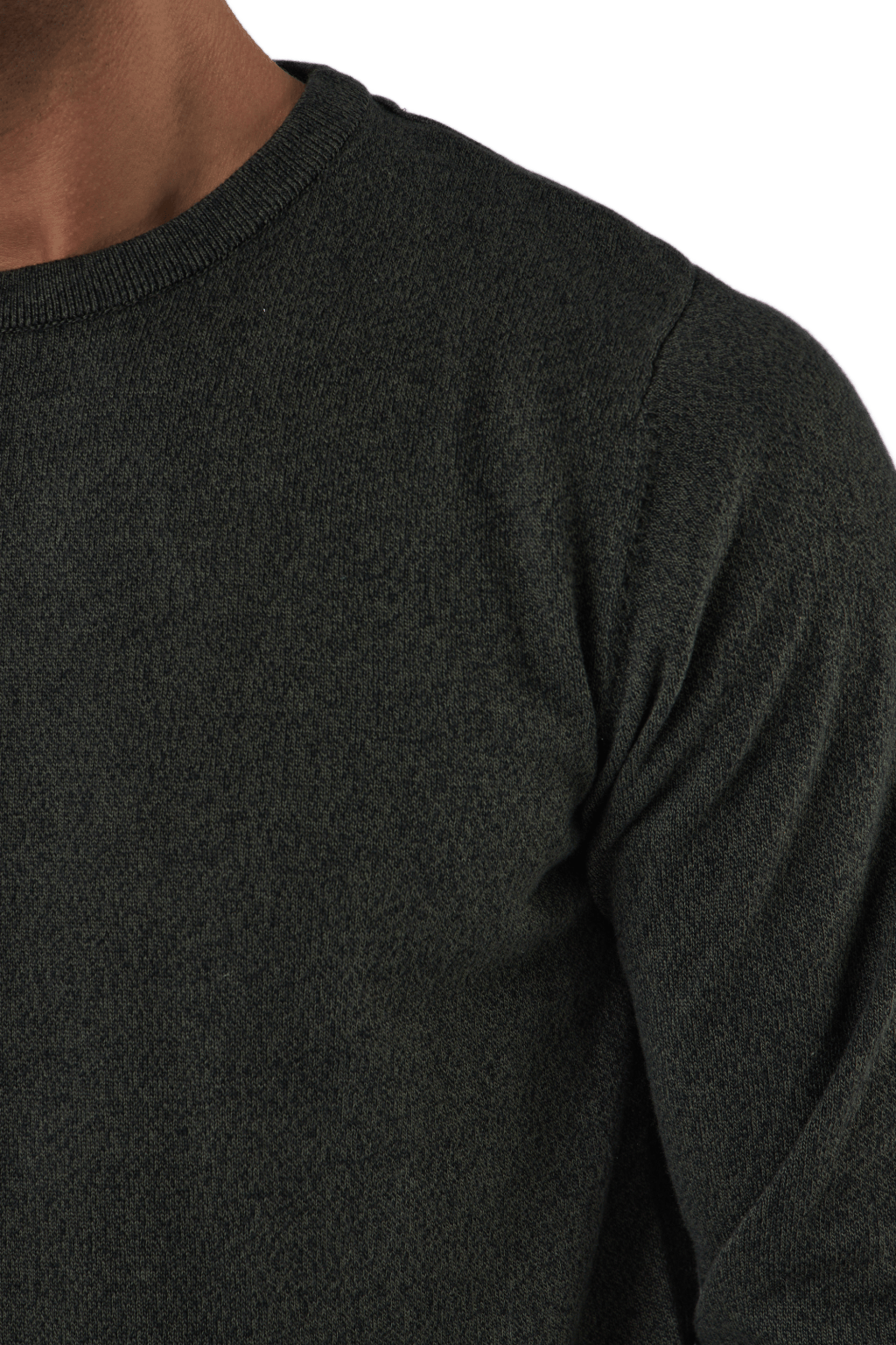 Jjebasic Knit Crew Neck Forest Night - Bild 4