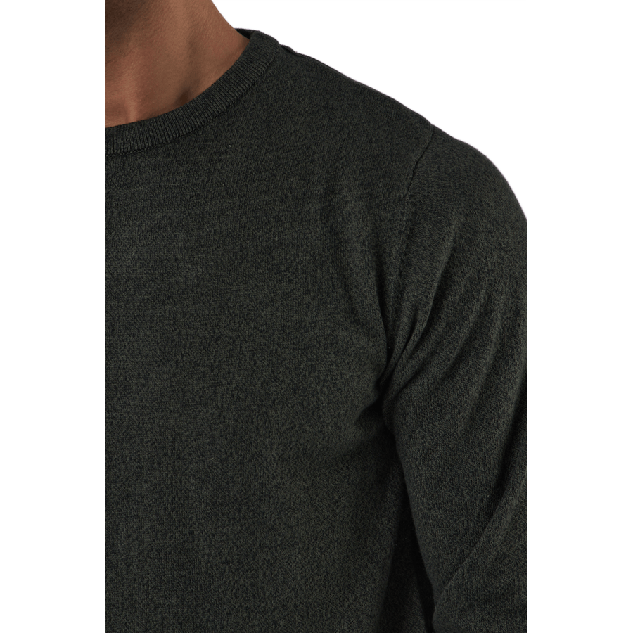 Jjebasic Knit Crew Neck Forest Night - Bild 4