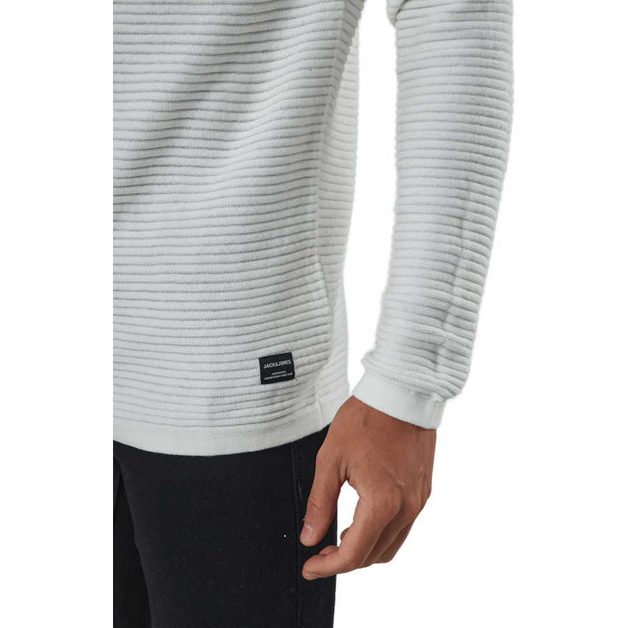 Jjewind Knit Crew Neck Cloud Dancer - Bild 5