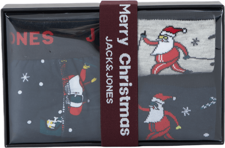 Jacdegar Giftbox Black, Male, Odzież, Bielizna, Niebieski, L