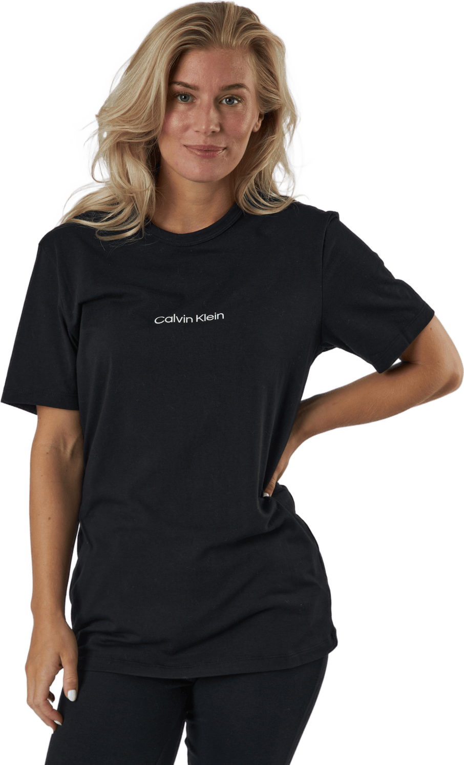 S/s Crew Neck Black - Bild 2