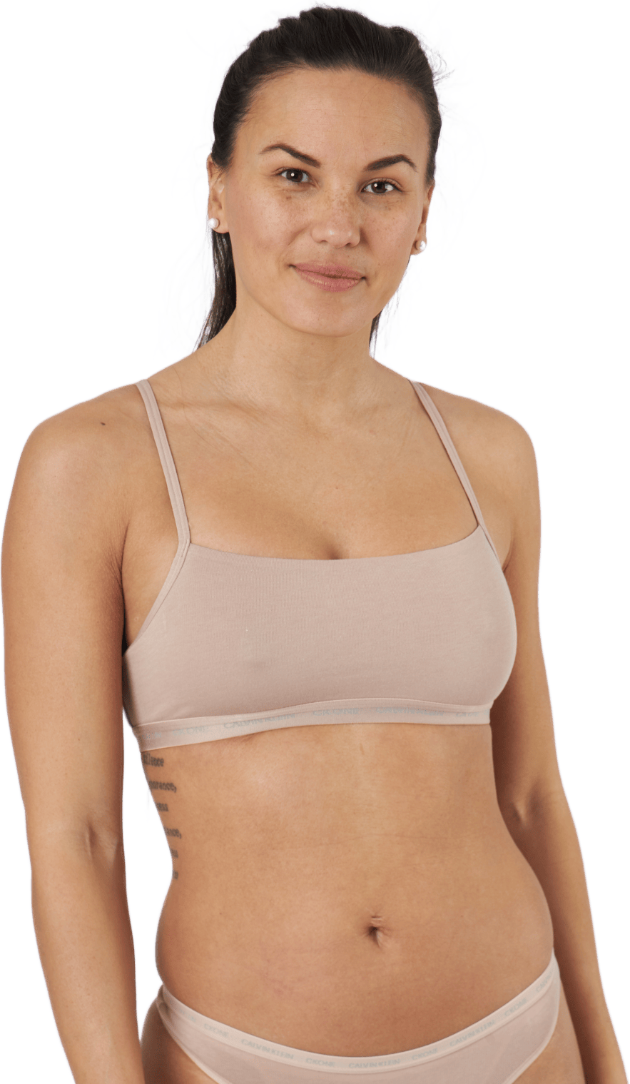 Unlined Bralette 2pk Cedar/cedar, Female, Apparels, Underwear, Beige, XS
