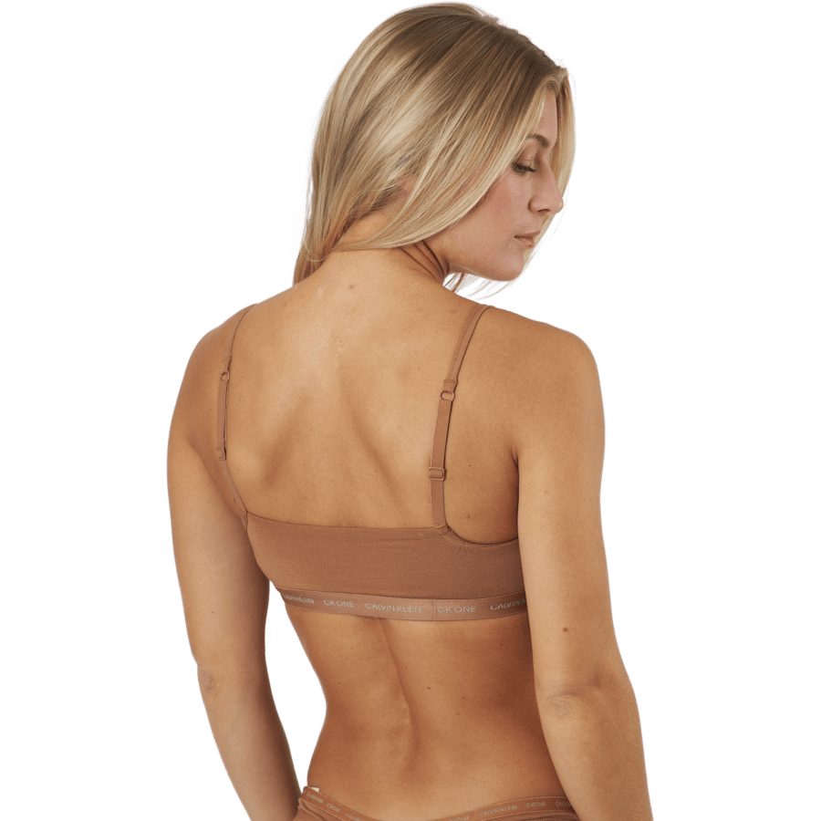 Unlined Bralette 2pk Sandalwood/sandalwood - Bild 3