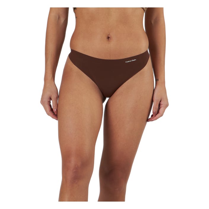 Thong Umber, Female, Odevy, Spodná bielizeň, Hnedá, L