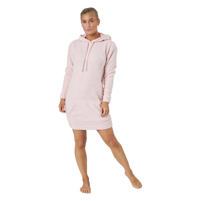 L/s Hoodie Barely Pink, Female, Apparels, skirts & dresses, Pink, S