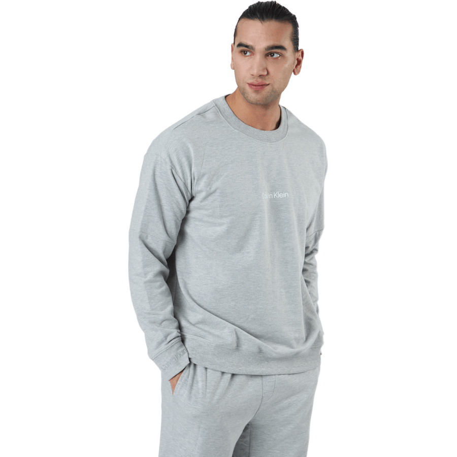 L/s Sweatshirt Grey Heather - Bild 2